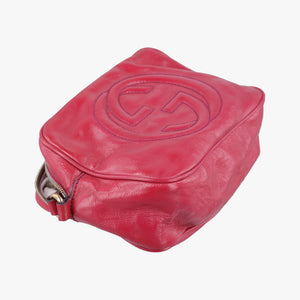 Secondhand Gucci Soho Rose Patent Leather 308364 shoulderbag | stylenewstar