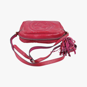 Secondhand Gucci Soho Rose Patent Leather 308364 shoulderbag | stylenewstar