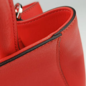 Vintage Fendi Petite 2 JOURS Orange Leather 8BH253 shoulderbag | stylenewstar