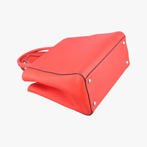 Vintage Fendi Petite 2 JOURS Orange Leather 8BH253 shoulderbag | stylenewstar