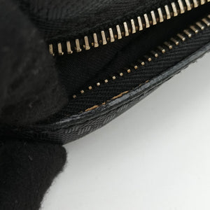 Pre-owned Gucci Diamante Black Leather 208463 shoulderbag | stylenewstar