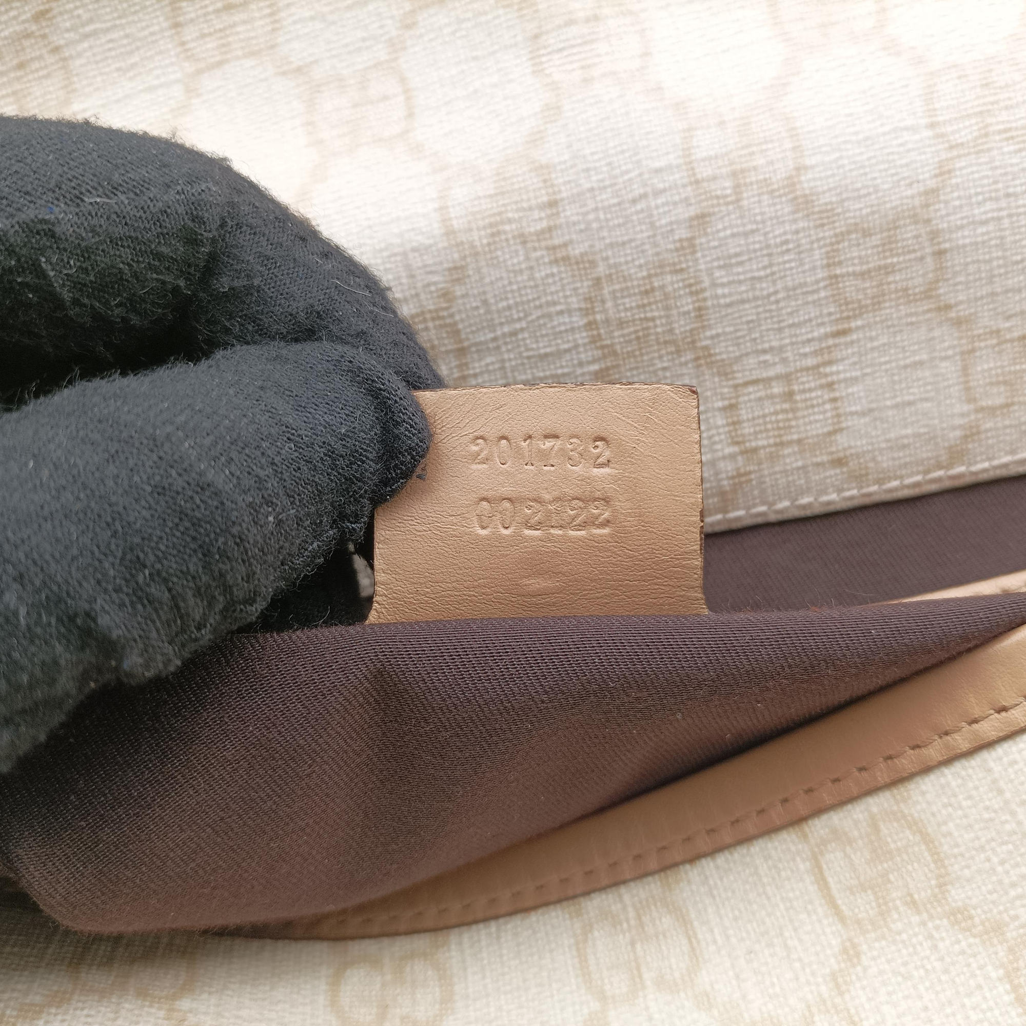 Pre-owned Gucci GG Plus Messenger beige PVC coated canvas×Leather 201732 shoulderbag | stylenewstar