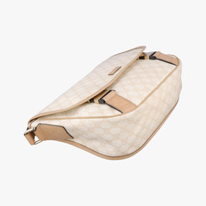 Pre-owned Gucci GG Plus Messenger beige PVC coated canvas×Leather 201732 shoulderbag | stylenewstar
