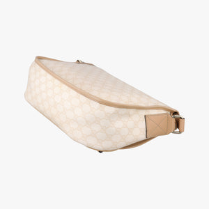Pre-owned Gucci GG Plus Messenger beige PVC coated canvas×Leather 201732 shoulderbag | stylenewstar