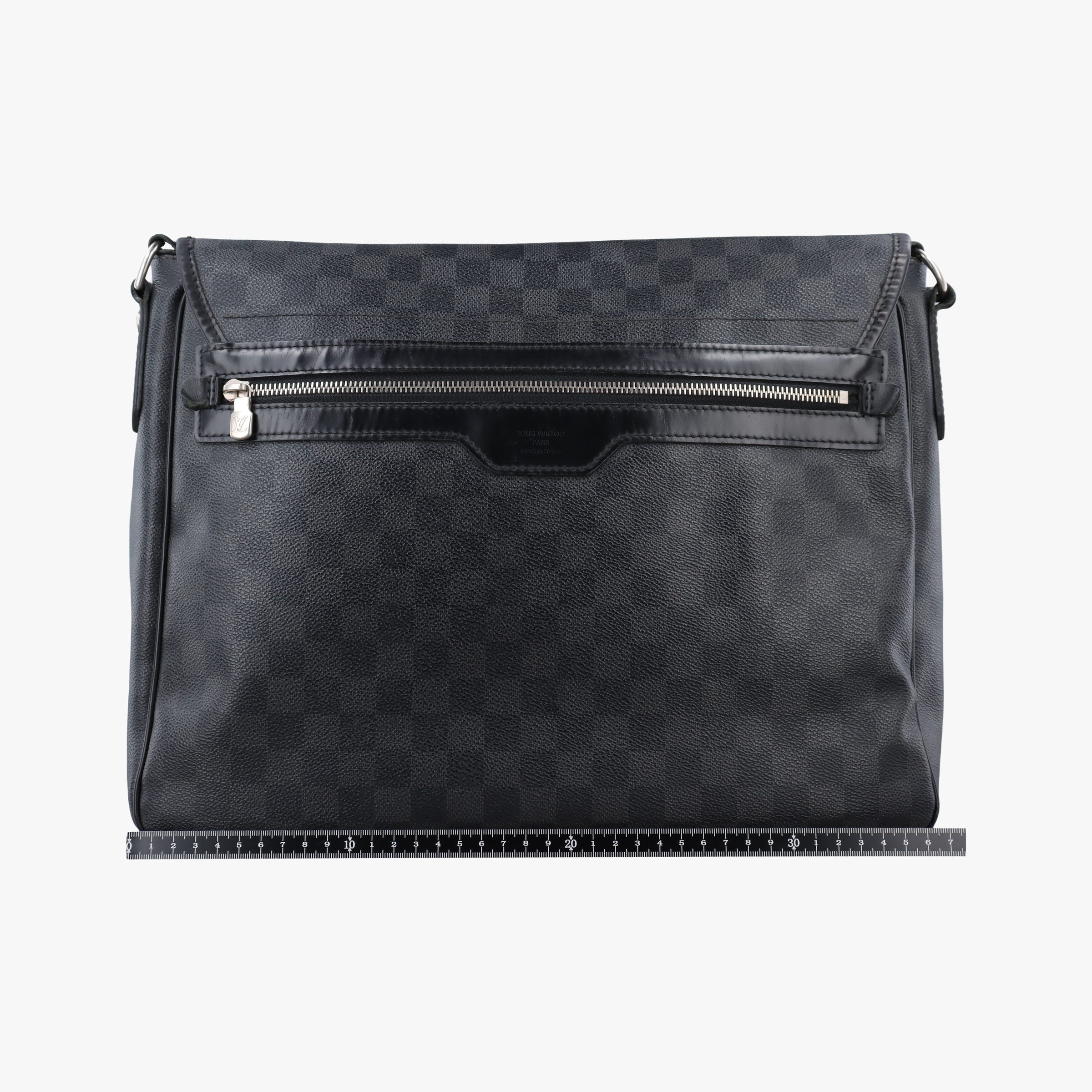 Pre-owned Louis Vuitton DANIEL MM Noir Damier Graphite N58029 shoulderbag | stylenewstar