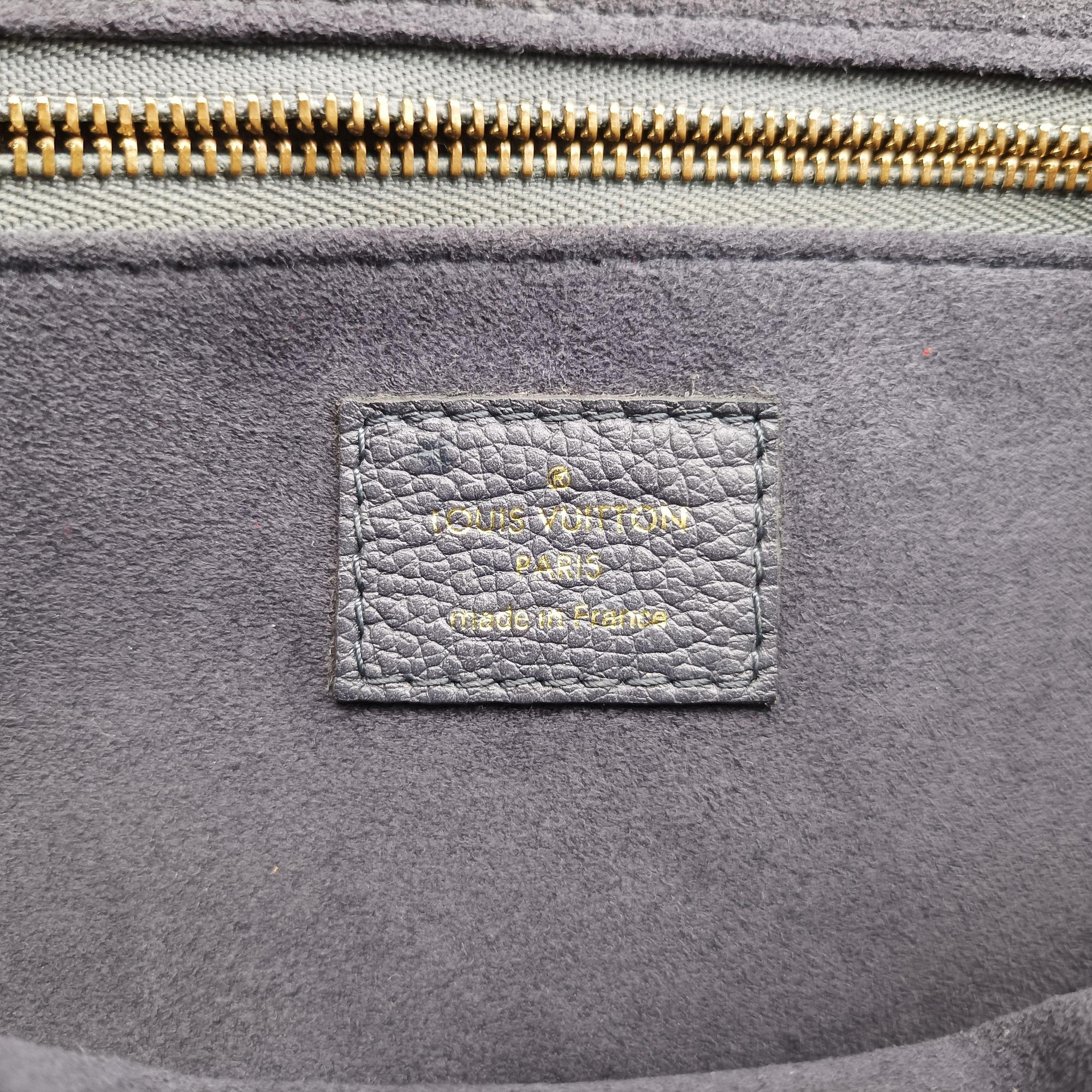 Pre-owned Louis Vuitton Saint Germain PM Studs Gris Silver Monogram Empreinte M51729 shoulderbag | stylenewstar