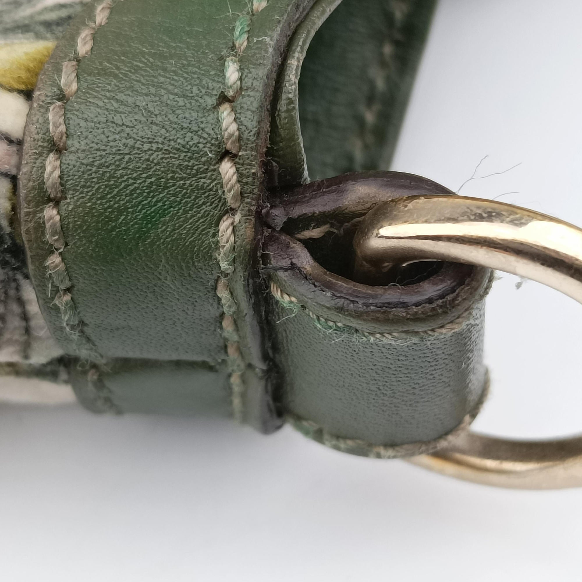 Secondhand Gucci Interlocking GG Mushroom Flora Multicolour velour 162886 shoulderbag | stylenewstar