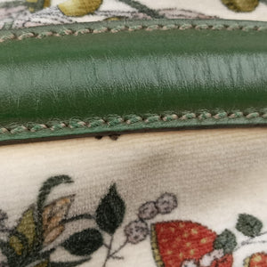 Secondhand Gucci Interlocking GG Mushroom Flora Multicolour velour 162886 shoulderbag | stylenewstar