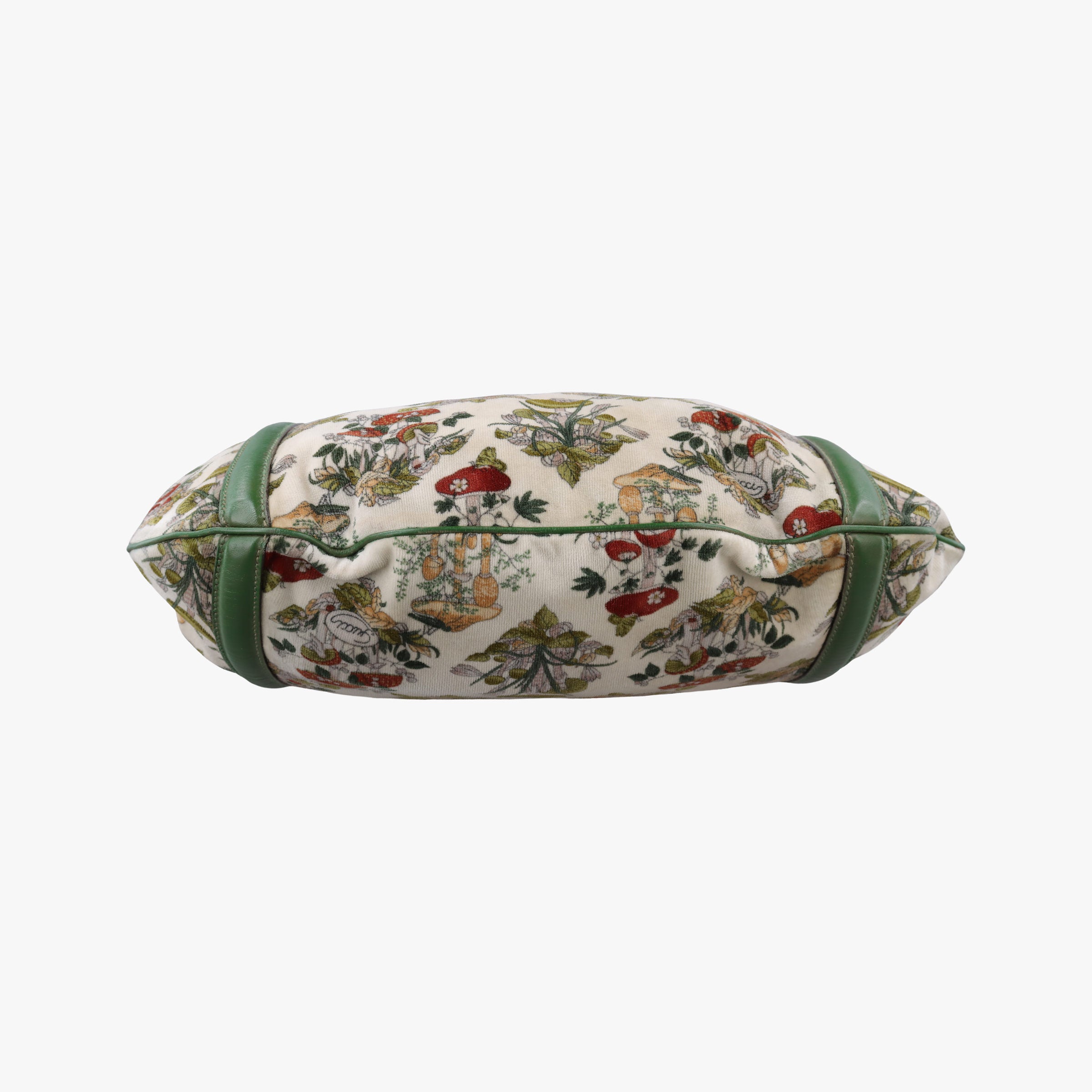 Secondhand Gucci Interlocking GG Mushroom Flora Multicolour velour 162886 shoulderbag | stylenewstar