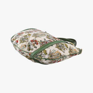 Secondhand Gucci Interlocking GG Mushroom Flora Multicolour velour 162886 shoulderbag | stylenewstar
