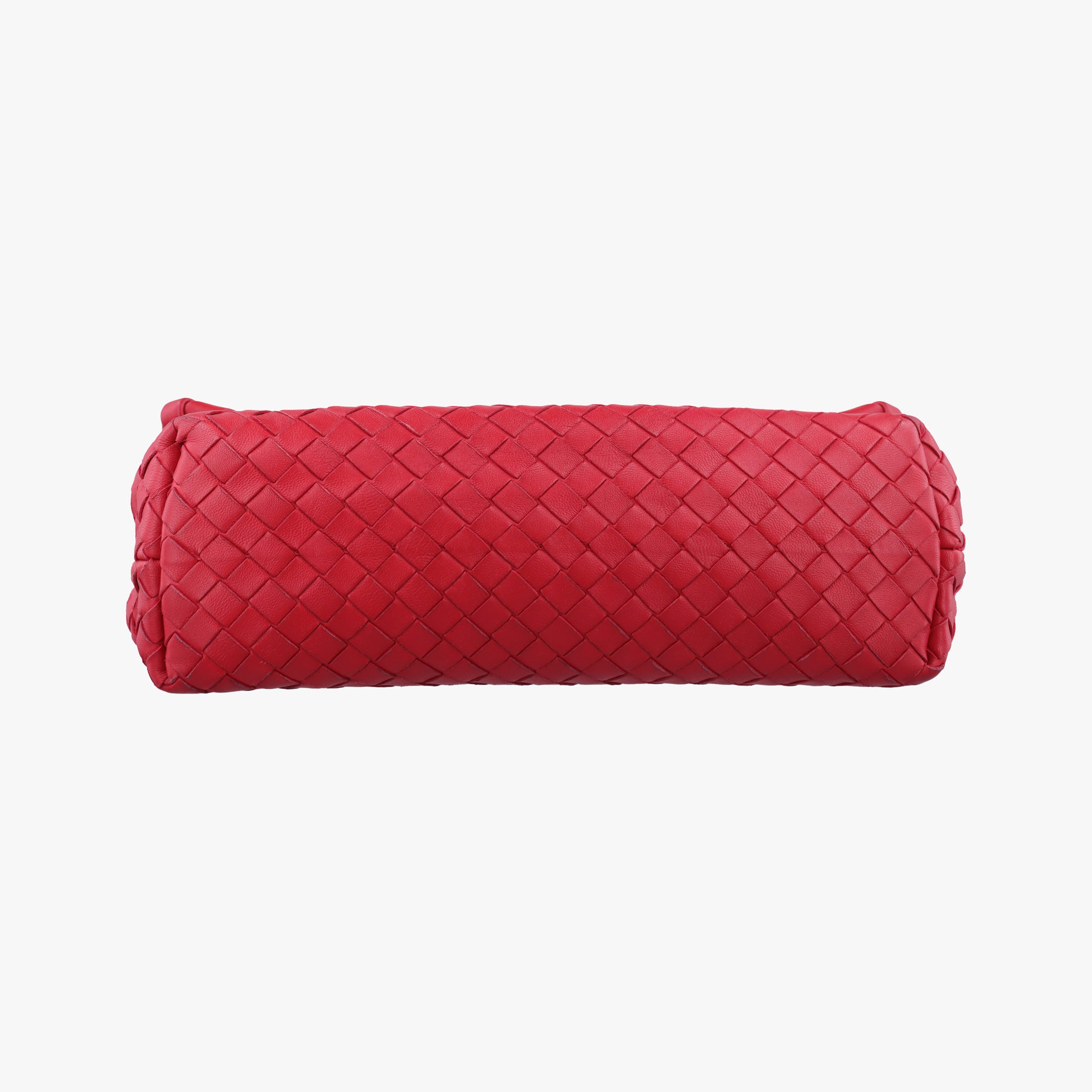 Secondhand Bottega Veneta Intrecciato Olimpia Red lambskin  shoulderbag | stylenewstar