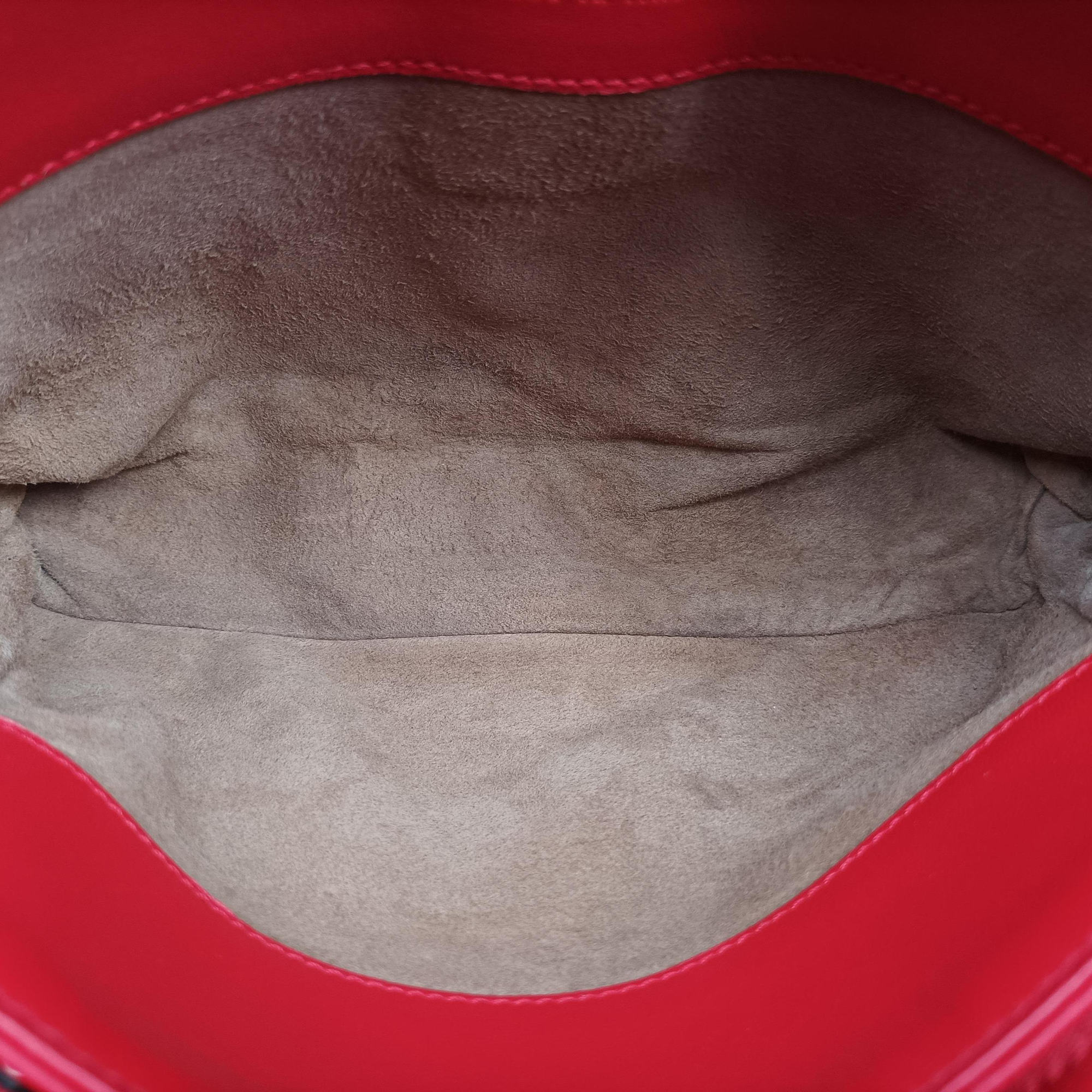 Secondhand Bottega Veneta Intrecciato Olimpia Red lambskin  shoulderbag | stylenewstar