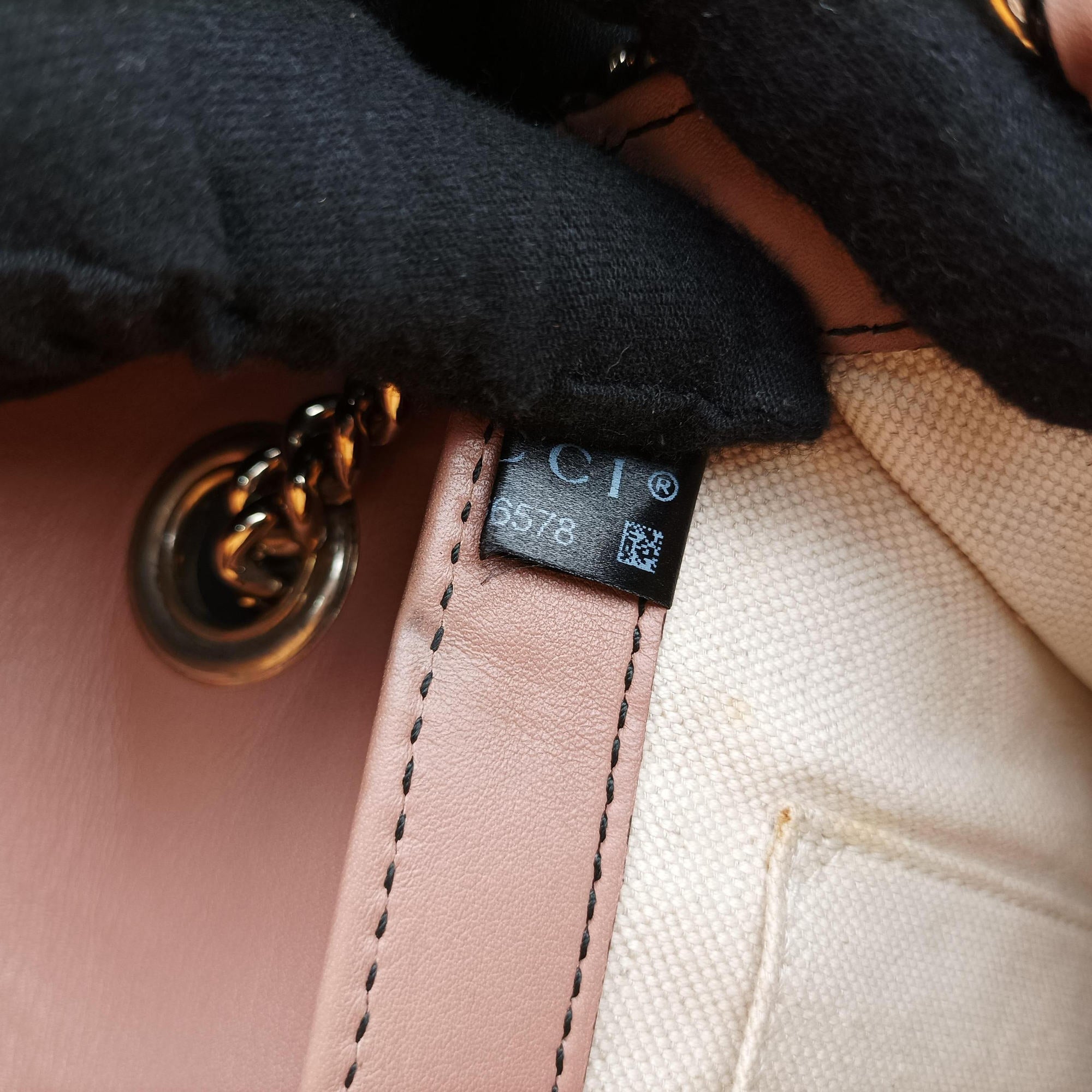 Pre-owned Gucci Emily Pink Leather 295402 shoulderbag | stylenewstar