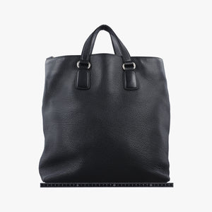 Pre-owned Gucci Interlocking G Logo Soho Tote Black Leather 368602 shoulderbag | stylenewstar