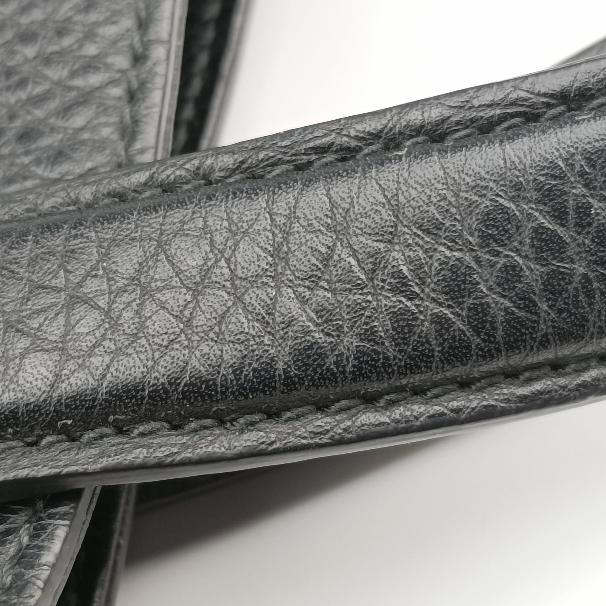 Pre-owned Gucci Interlocking G Logo Soho Tote Black Leather 368602 shoulderbag | stylenewstar