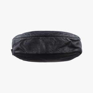 Pre-owned Gucci GG Imprime Messenger Black Leather 201448 shoulderbag | stylenewstar