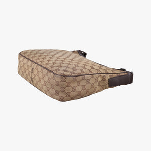 Vintage Gucci GG canvas Messenger Beige × Dark Brown canvas 131211 crossbodybag | stylenewstar