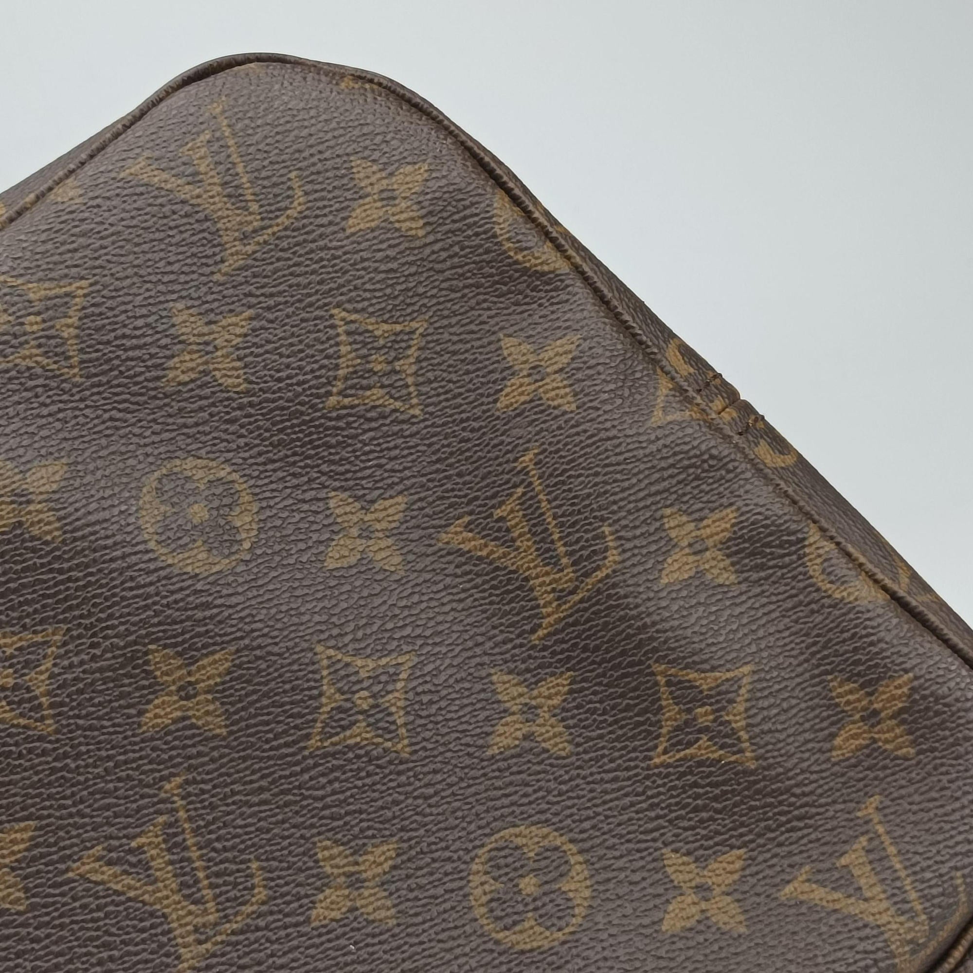 Pre-owned Louis Vuitton NEVERFULL GM Brown Monogram Canvas M40157 handbag | stylenewstar