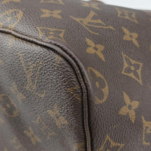 Pre-owned Louis Vuitton NEVERFULL GM Brown Monogram Canvas M40157 handbag | stylenewstar