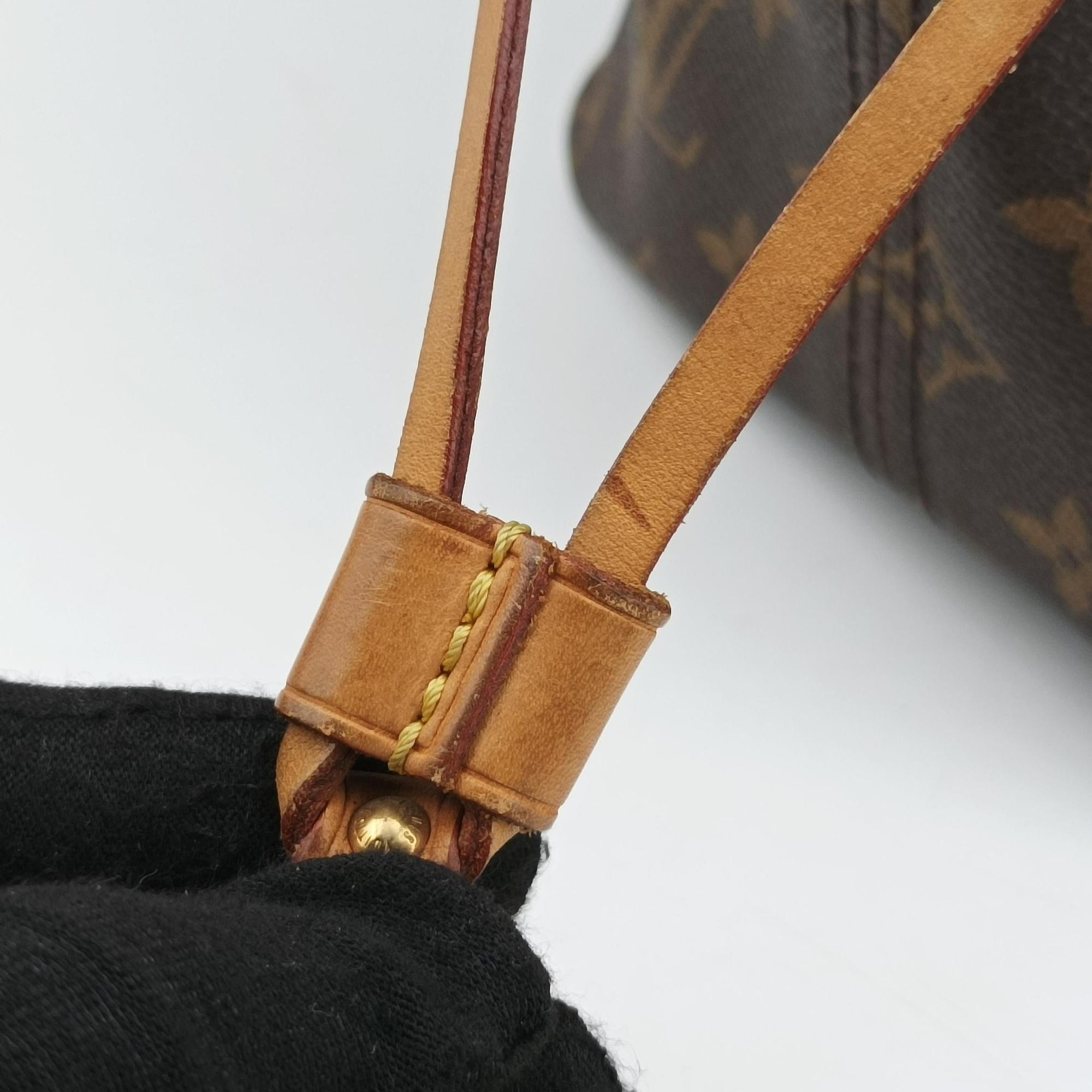 Pre-owned Louis Vuitton NEVERFULL GM Brown Monogram Canvas M40157 handbag | stylenewstar