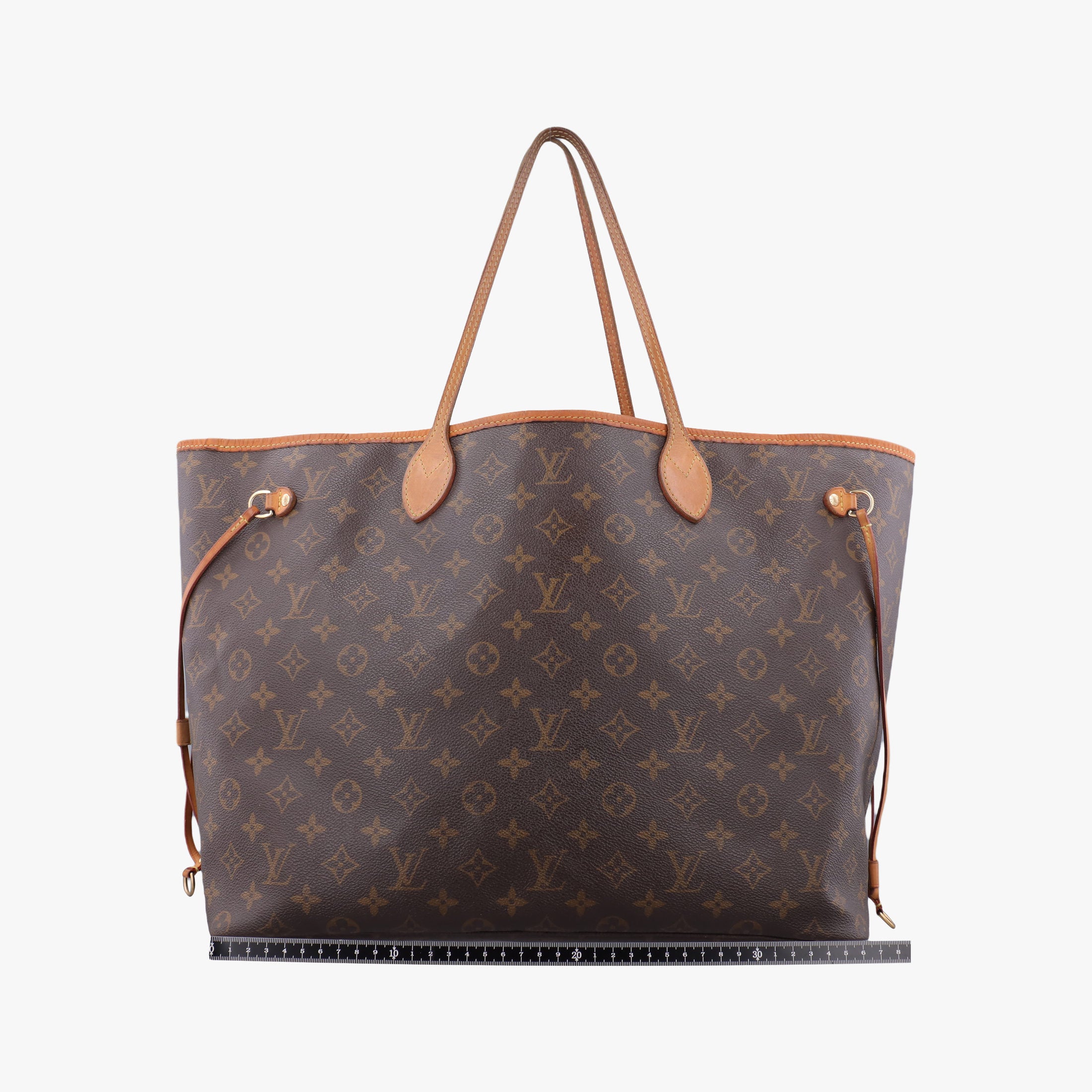 Pre-owned Louis Vuitton NEVERFULL GM Brown Monogram Canvas M40157 handbag | stylenewstar