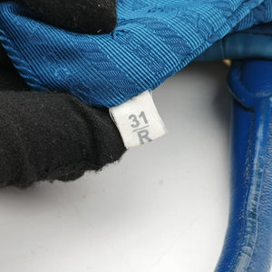 Pre-owned Prada Tessuto Gaufre Blue nylon BN2393 shoulderbag | stylenewstar