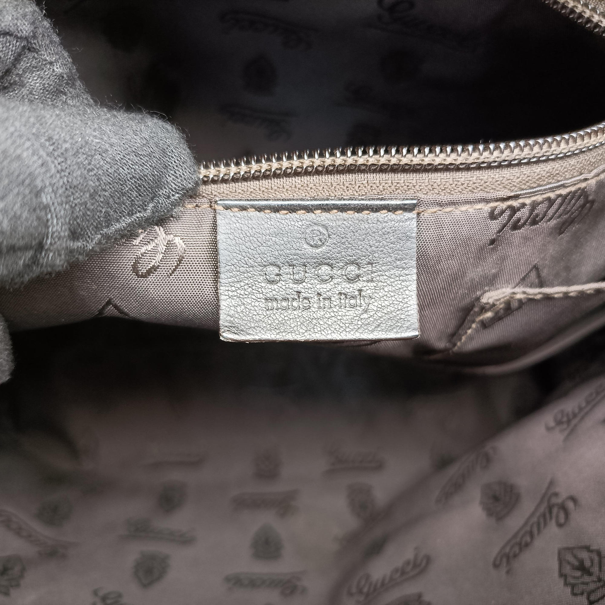 Pre-owned Gucci GG Imprime messenger Black Leather 201446 shoulderbag | stylenewstar