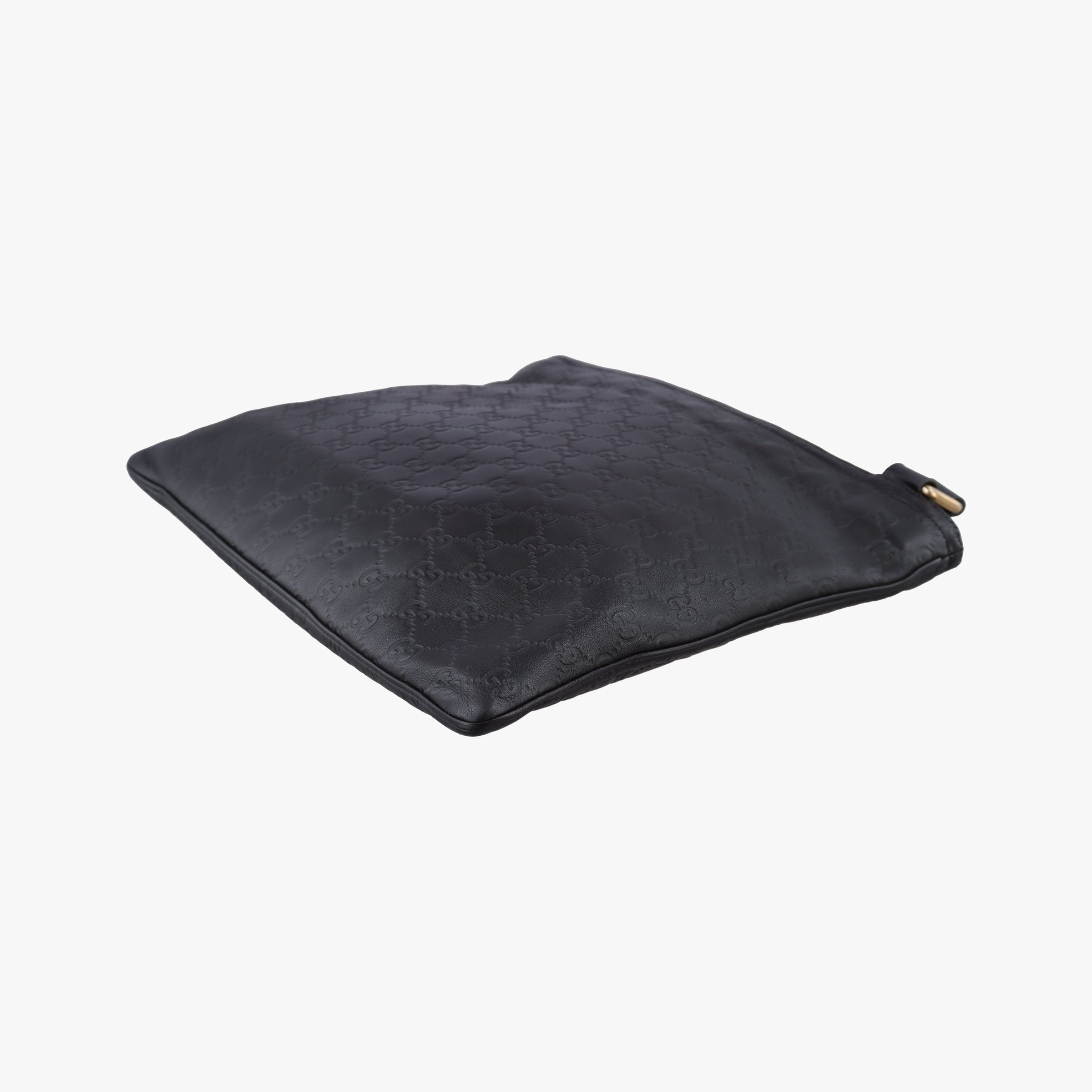 Pre-owned Gucci GG Imprime messenger Black Leather 201446 shoulderbag | stylenewstar