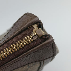Pre-owned Gucci Ophidia brown×red×green PVC coated canvas×Leather 547551 handbag | stylenewstar