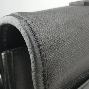 Pre-owned Louis Vuitton Anton Briefcase Ardoise Taiga calfskin leather M33416 shoulderbag | stylenewstar