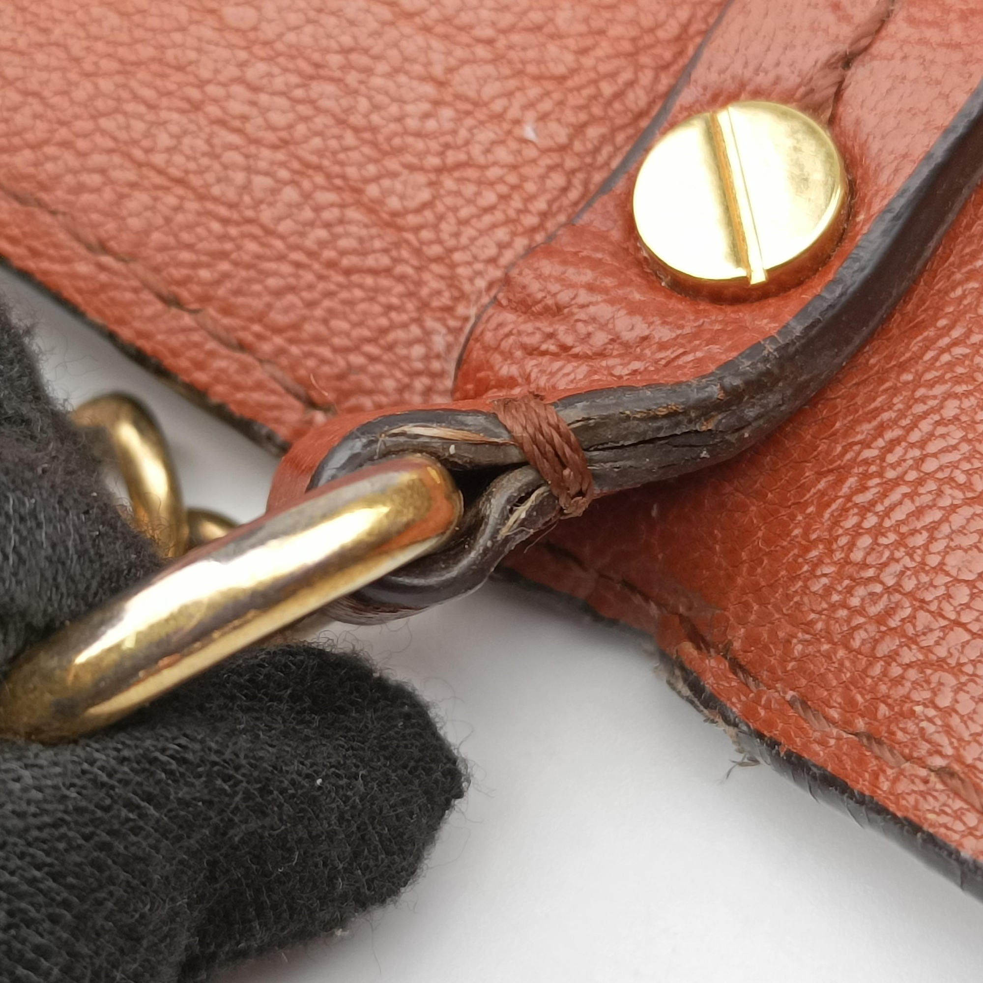 Vintage Givenchy GV3 small Chestnut Leather × Suede  shoulderbag | stylenewstar