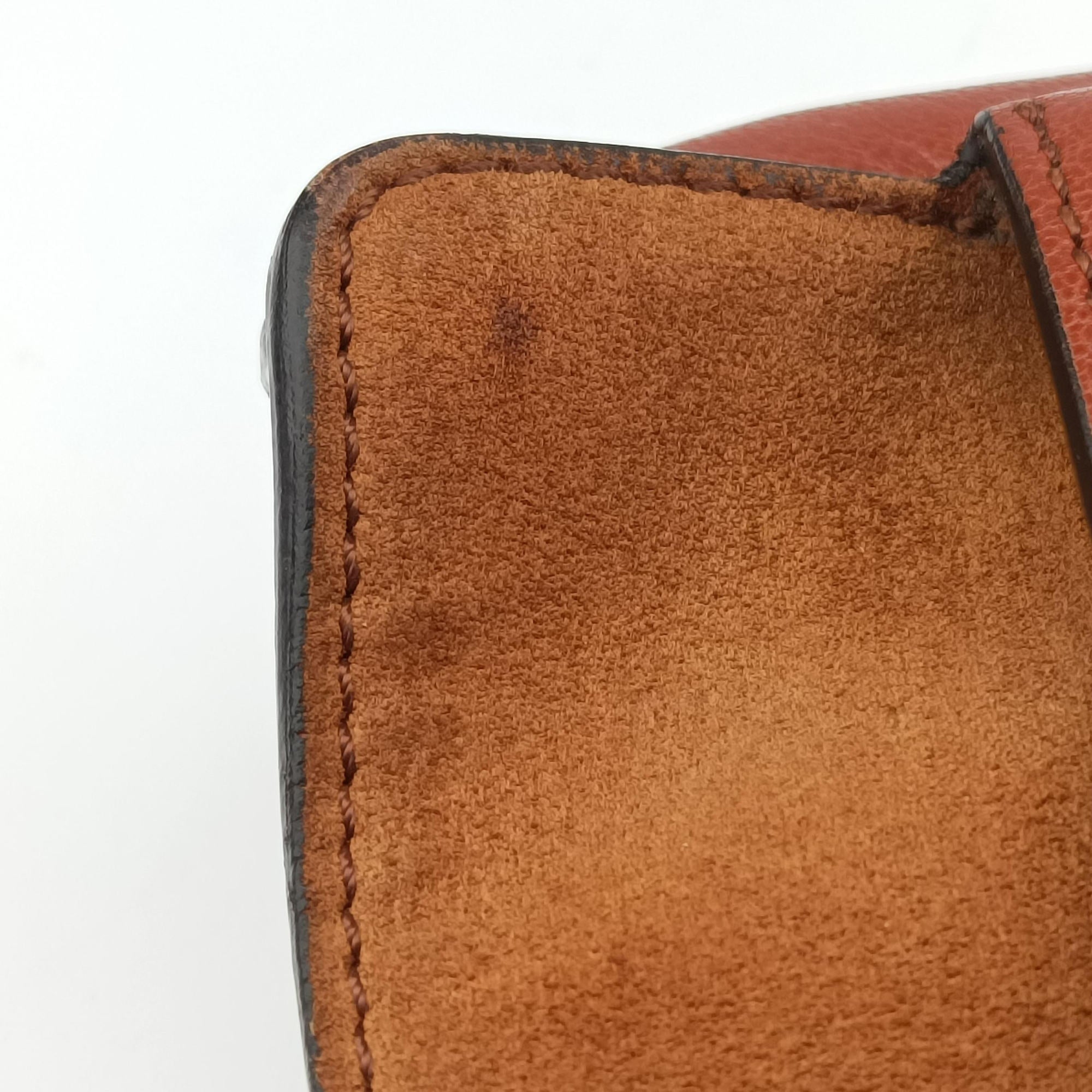 Vintage Givenchy GV3 small Chestnut Leather × Suede  shoulderbag | stylenewstar