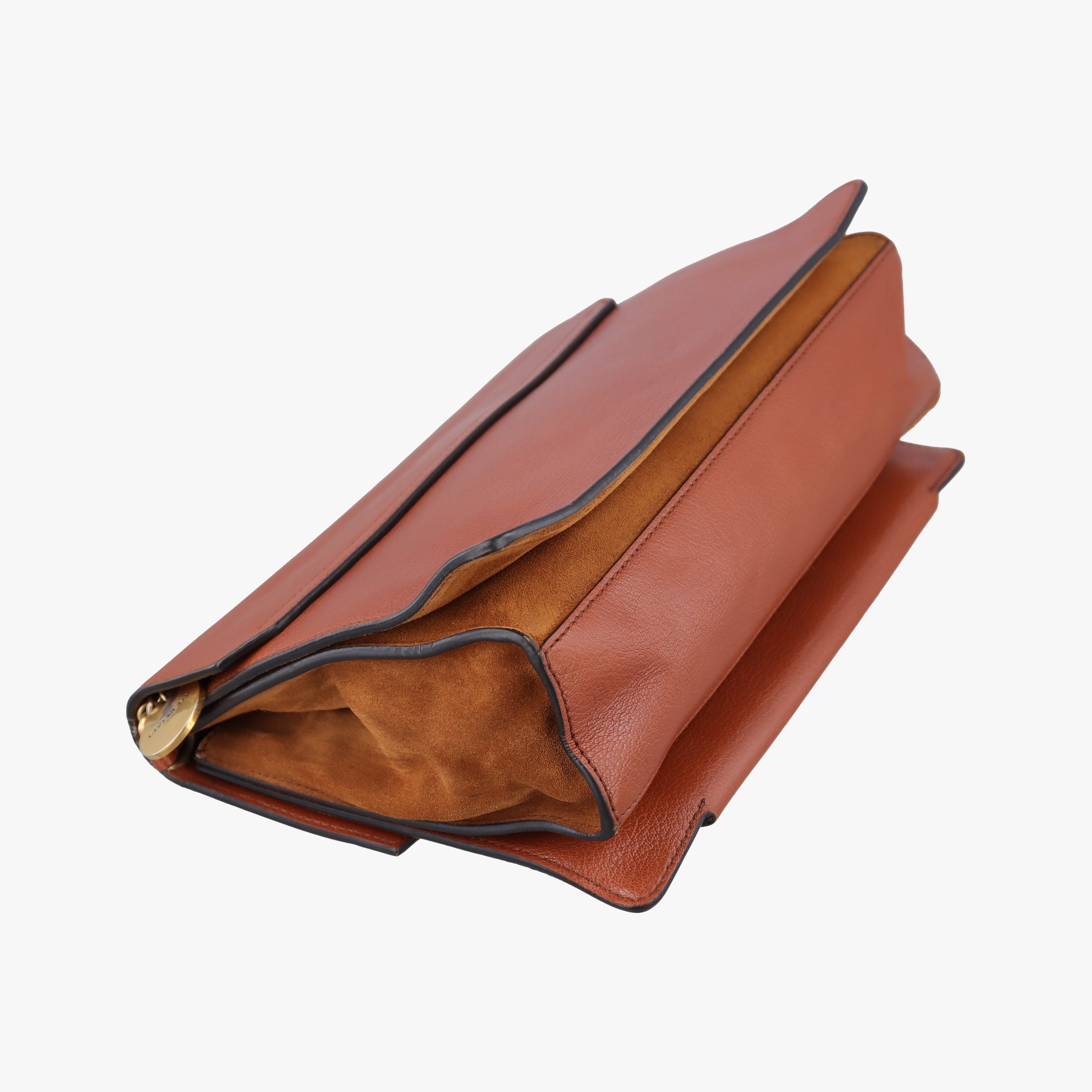 Vintage Givenchy GV3 small Chestnut Leather × Suede  shoulderbag | stylenewstar