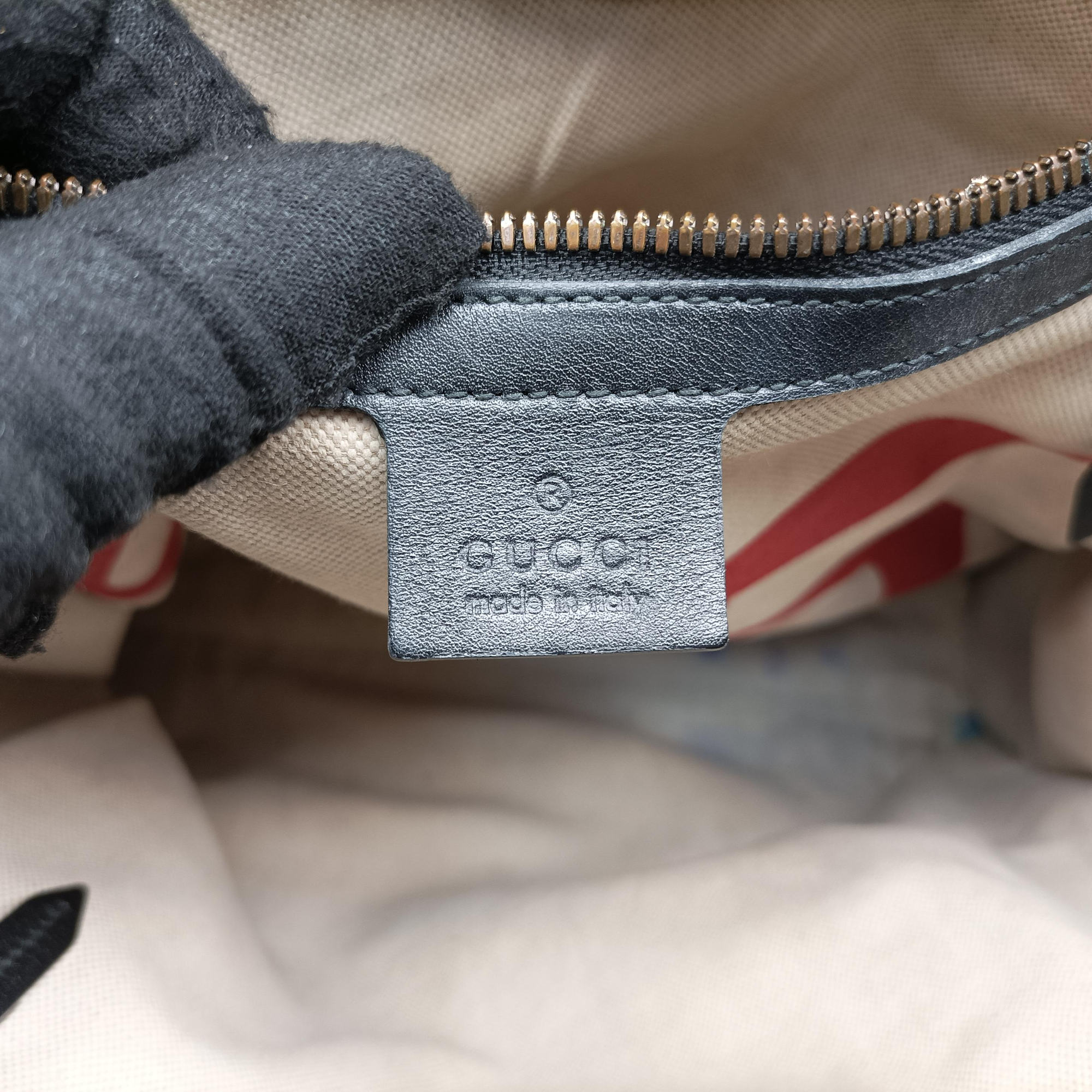 Pre-owned Gucci GG Supreme Bee Brown PVC coated canvas 450950 handbag | stylenewstar