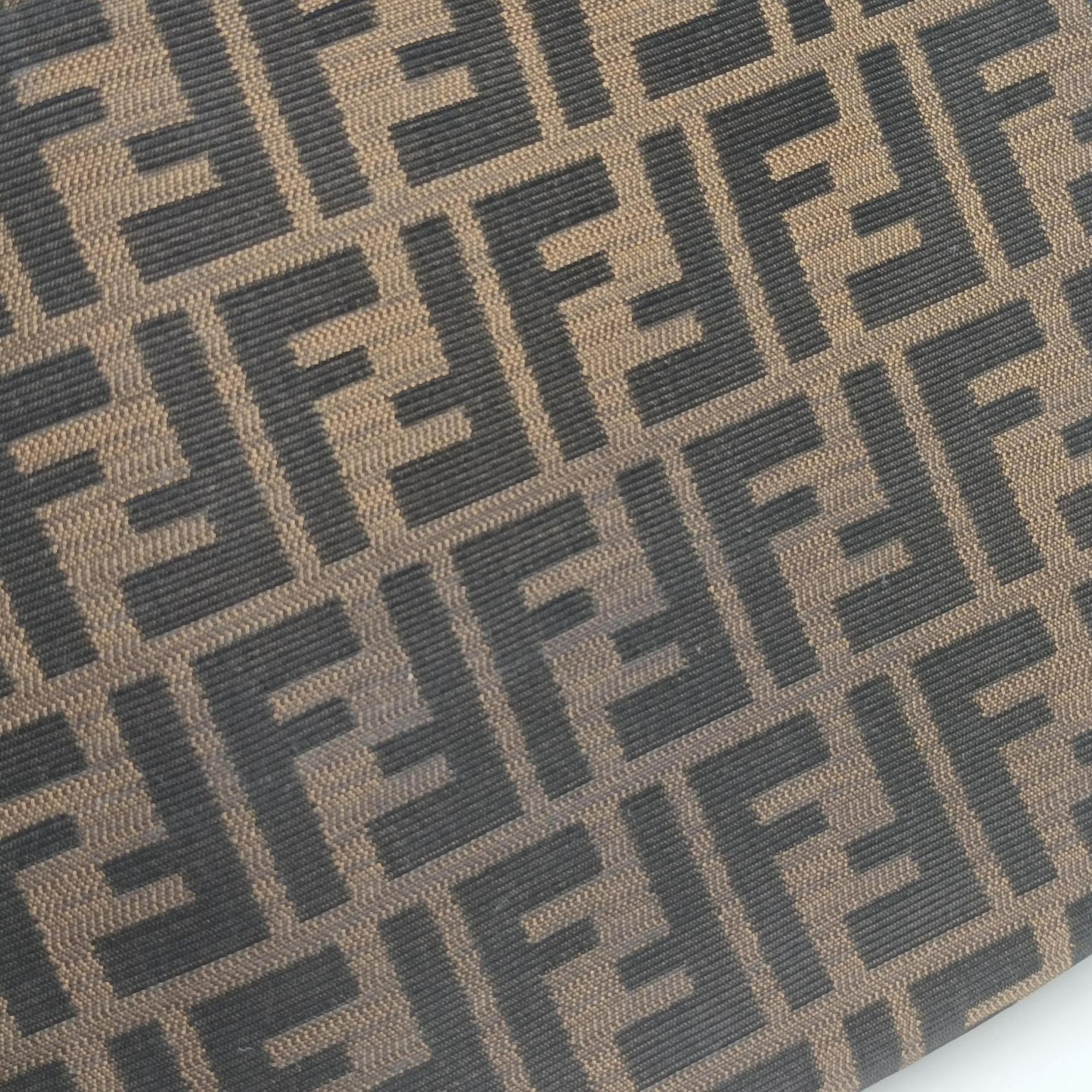 Pre-owned Fendi Mia Flap Brown canvas 8BT163 shoulderbag | stylenewstar