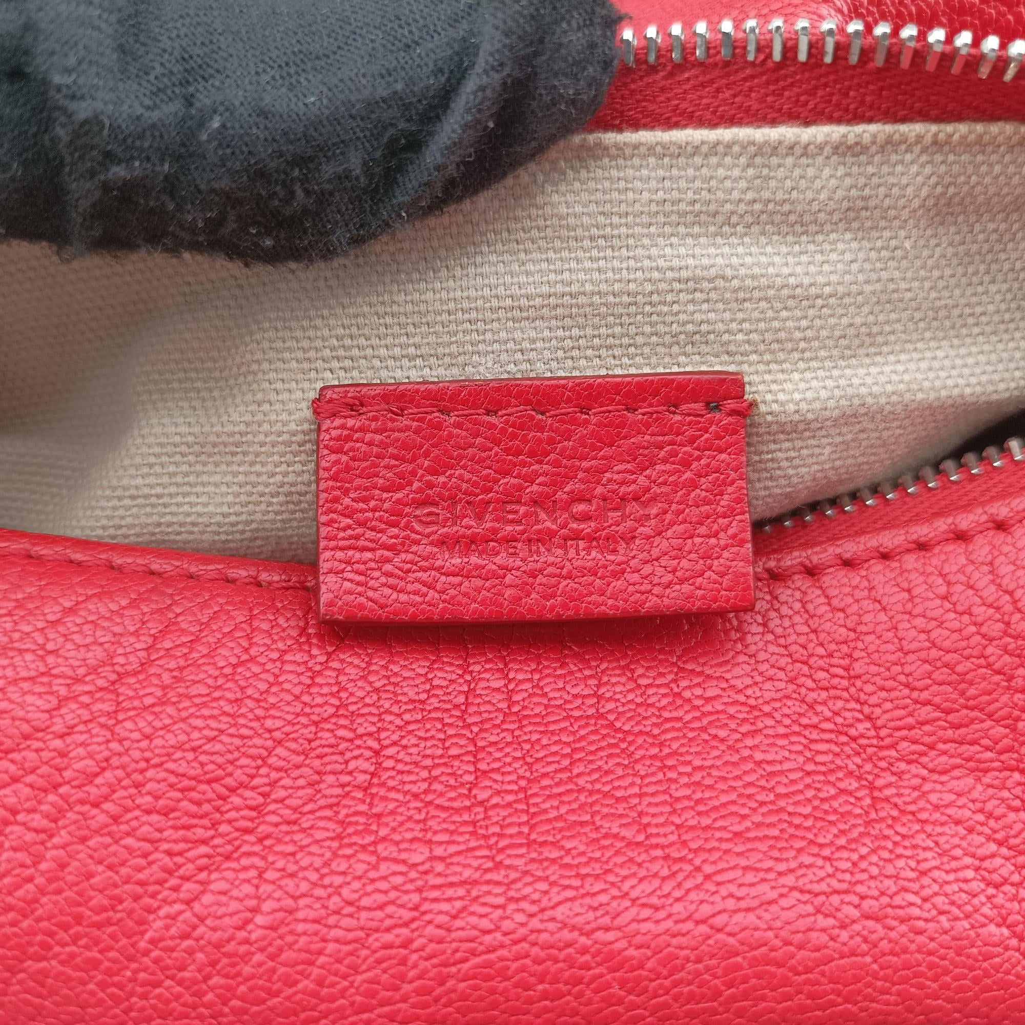 Vintage Givenchy Pandora Red Leather  shoulderbag | stylenewstar