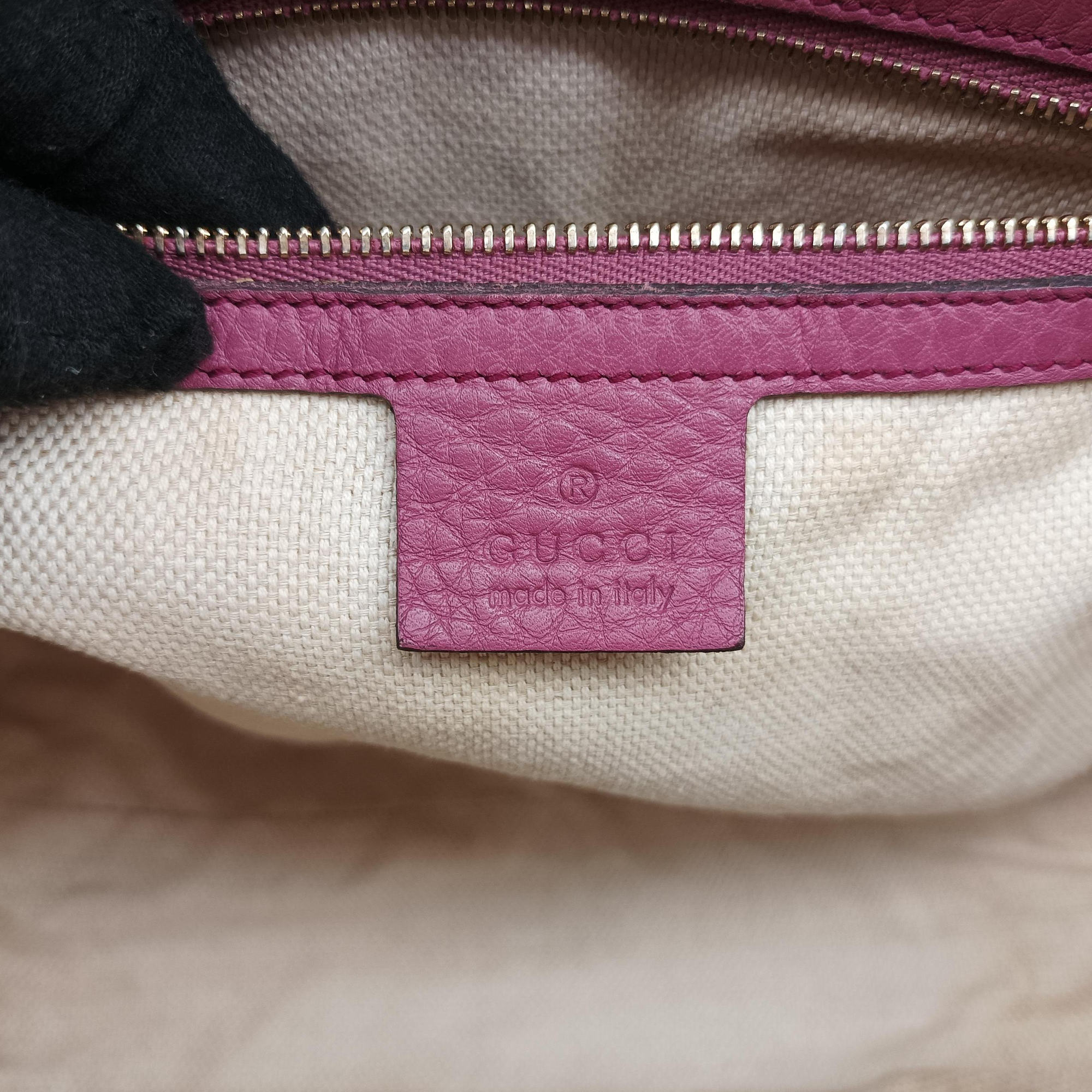 Vintage Gucci Soho Purple Leather 369176 shoulderbag | stylenewstar
