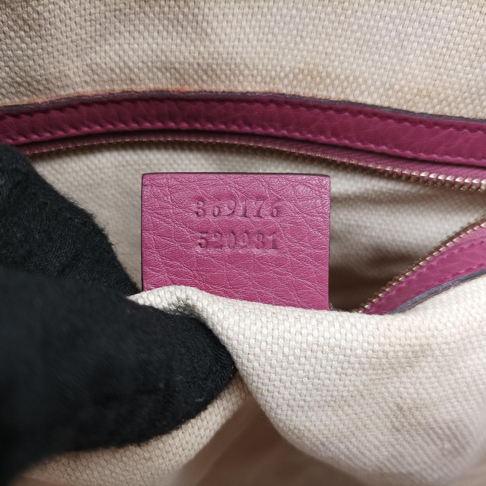 Vintage Gucci Soho Purple Leather 369176 shoulderbag | stylenewstar
