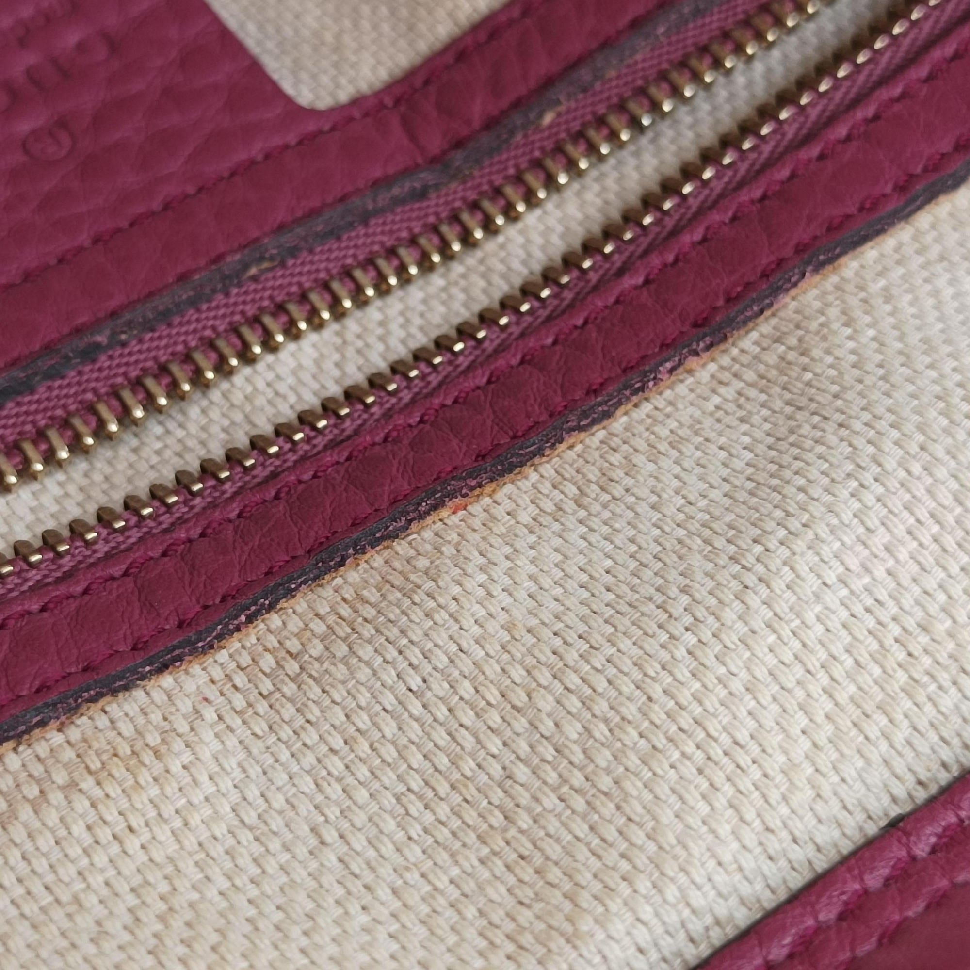 Vintage Gucci Soho Purple Leather 369176 shoulderbag | stylenewstar