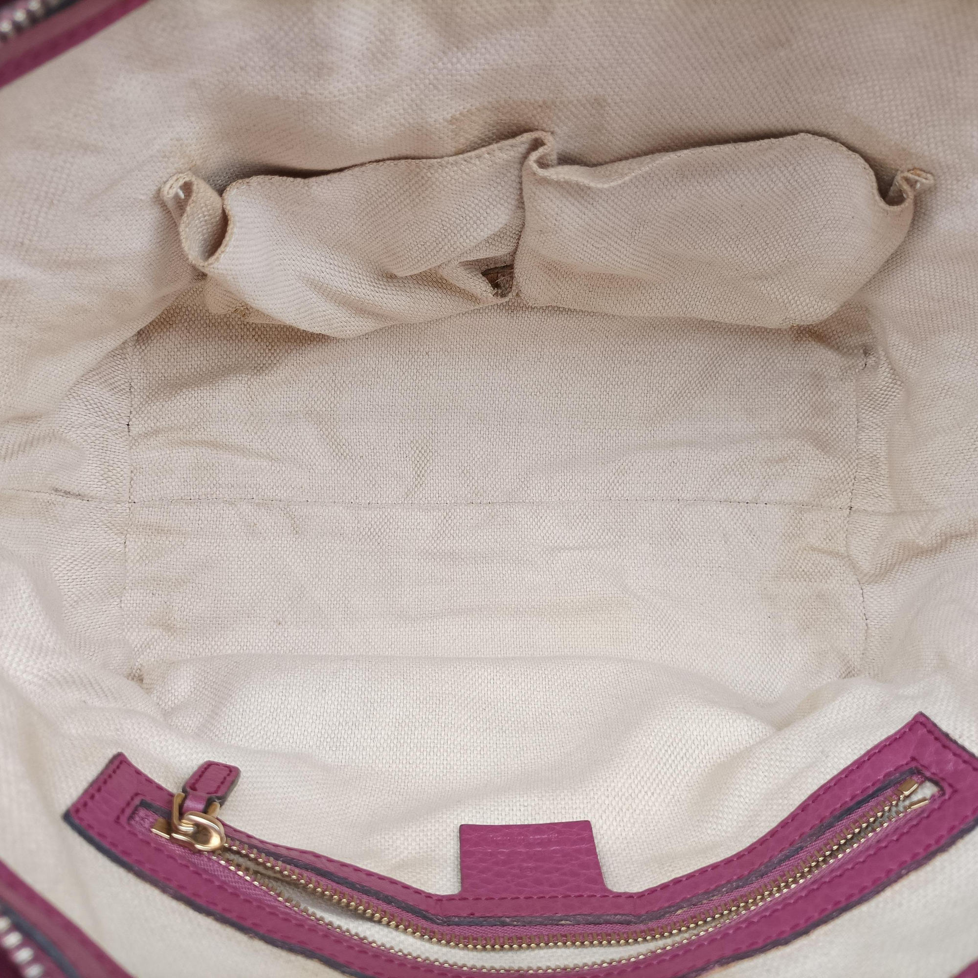 Vintage Gucci Soho Purple Leather 369176 shoulderbag | stylenewstar