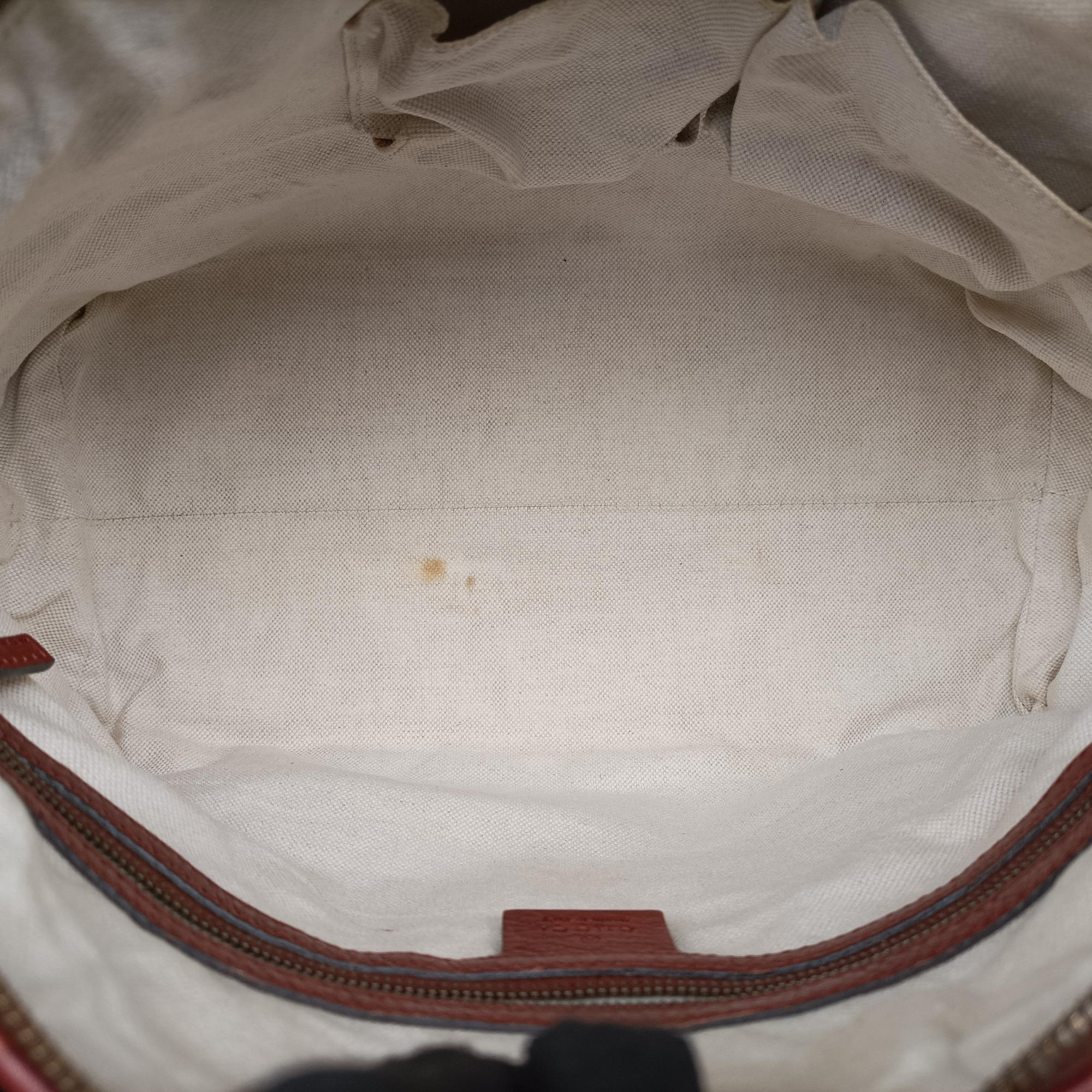 Secondhand Gucci Bamboo Brown GGCanvas×Leather 339002 handbag | stylenewstar