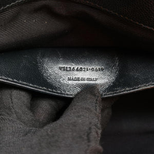 Pre-owned Yves Saint Laurent KATE Black Caviar Skin 364021 shoulderbag | stylenewstar