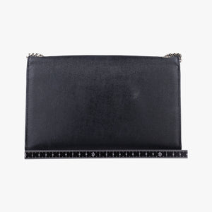 Pre-owned Yves Saint Laurent KATE Black Caviar Skin 364021 shoulderbag | stylenewstar