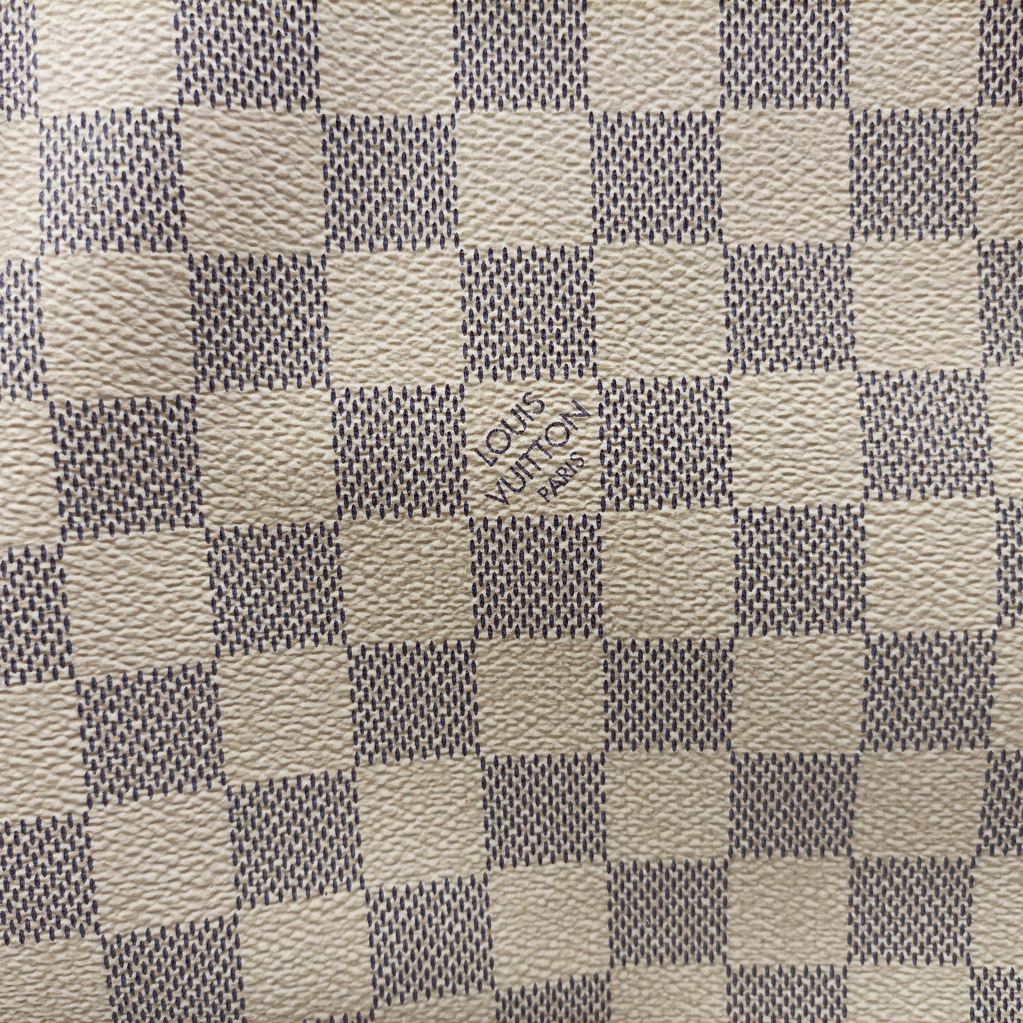Vintage Louis Vuitton Neverfull MM Azur Damier Canvas N51107 handbag | stylenewstar