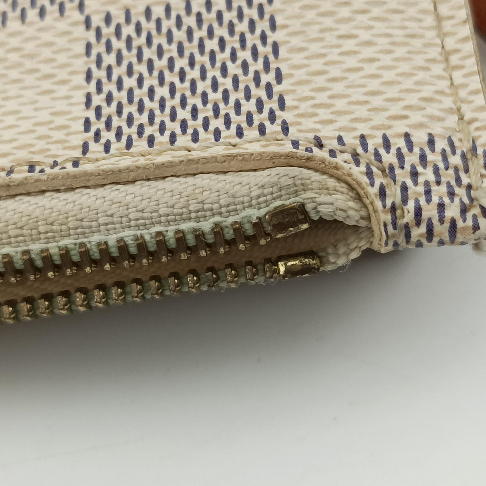 Vintage Louis Vuitton Neverfull MM Azur Damier Canvas N51107 handbag | stylenewstar