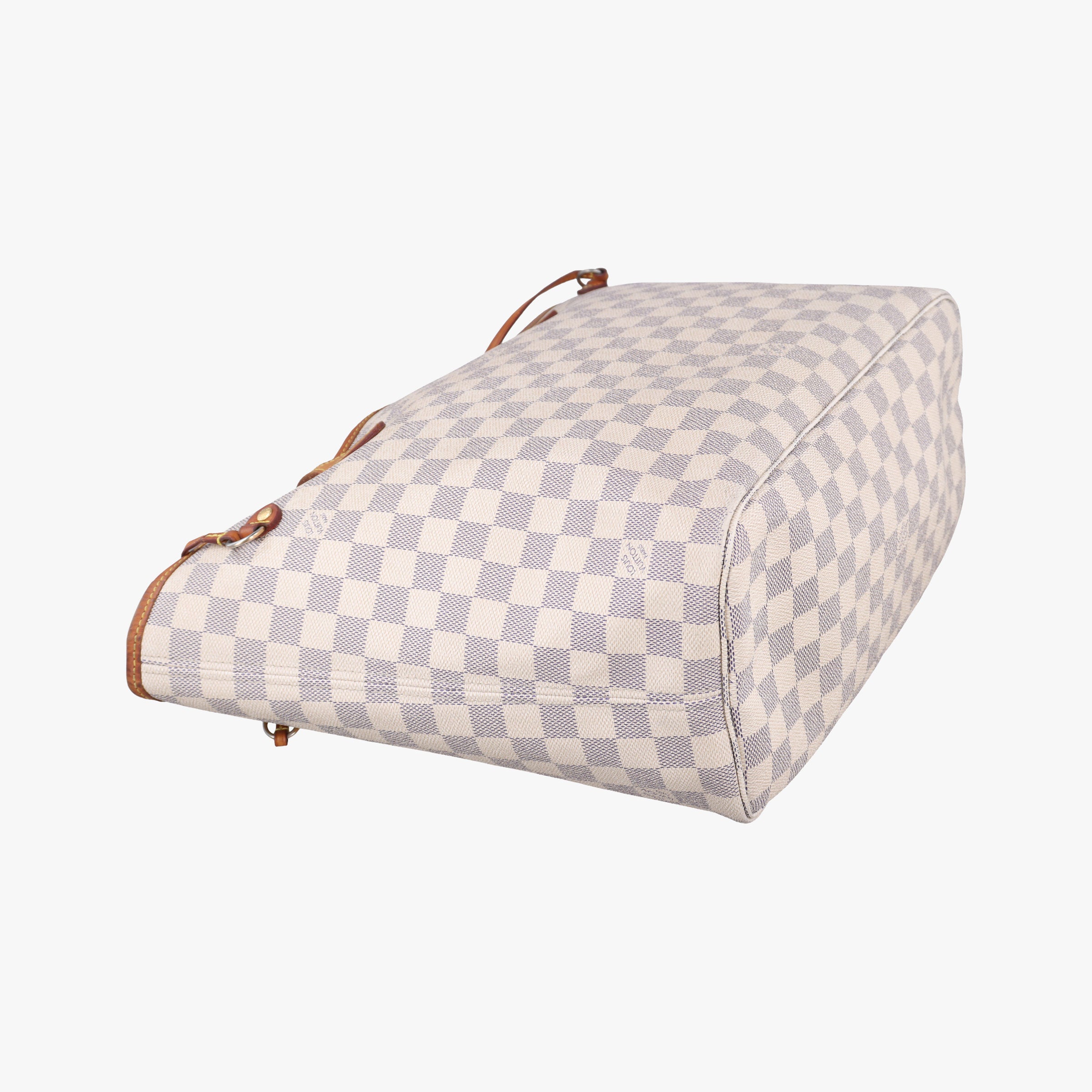 Vintage Louis Vuitton Neverfull MM Azur Damier Canvas N51107 handbag | stylenewstar