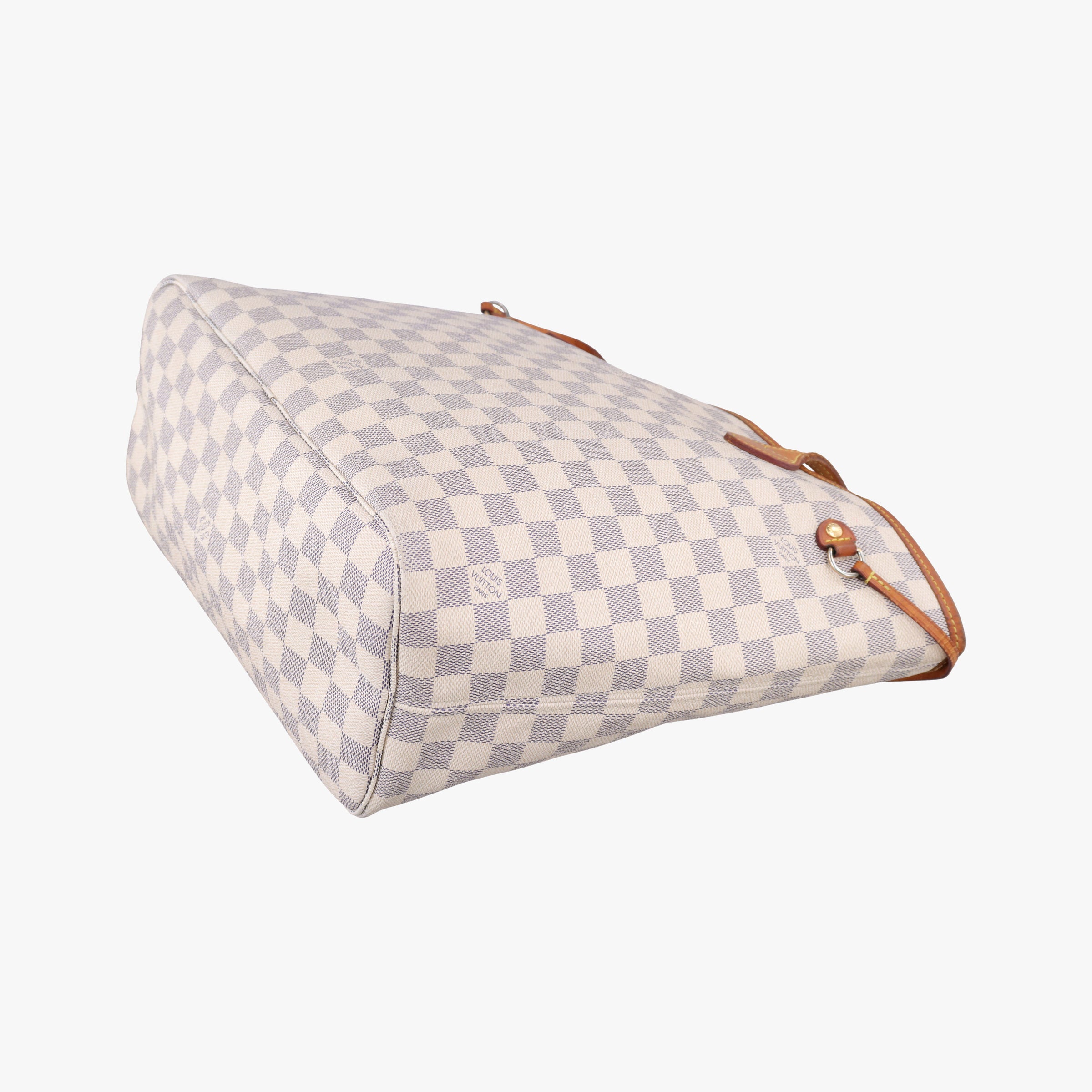 Vintage Louis Vuitton Neverfull MM Azur Damier Canvas N51107 handbag | stylenewstar