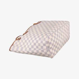 Vintage Louis Vuitton Neverfull MM Azur Damier Canvas N51107 handbag | stylenewstar