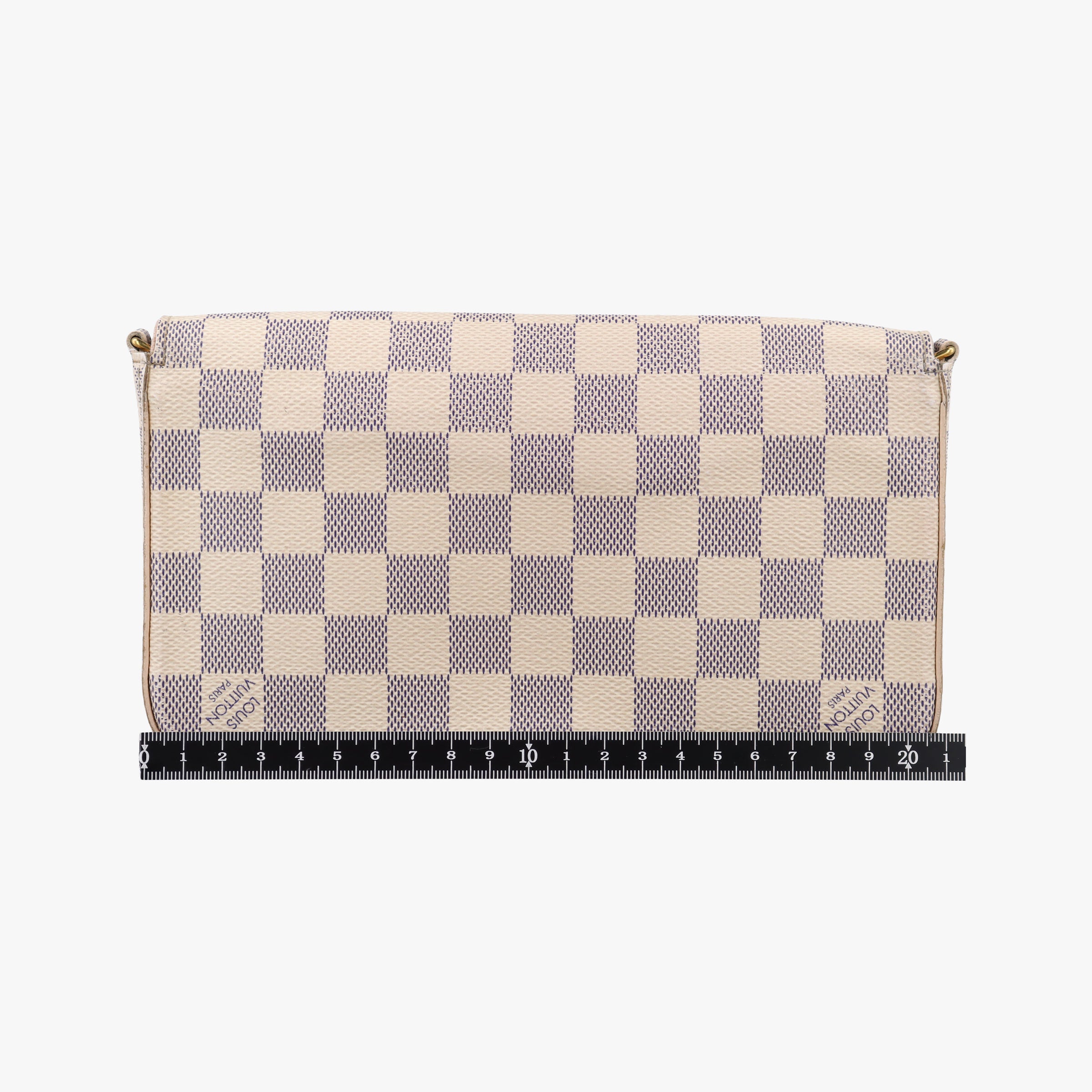 Secondhand Louis Vuitton Pochette FeLICIE Azur Damier Canvas N63106 shoulderbag | stylenewstar