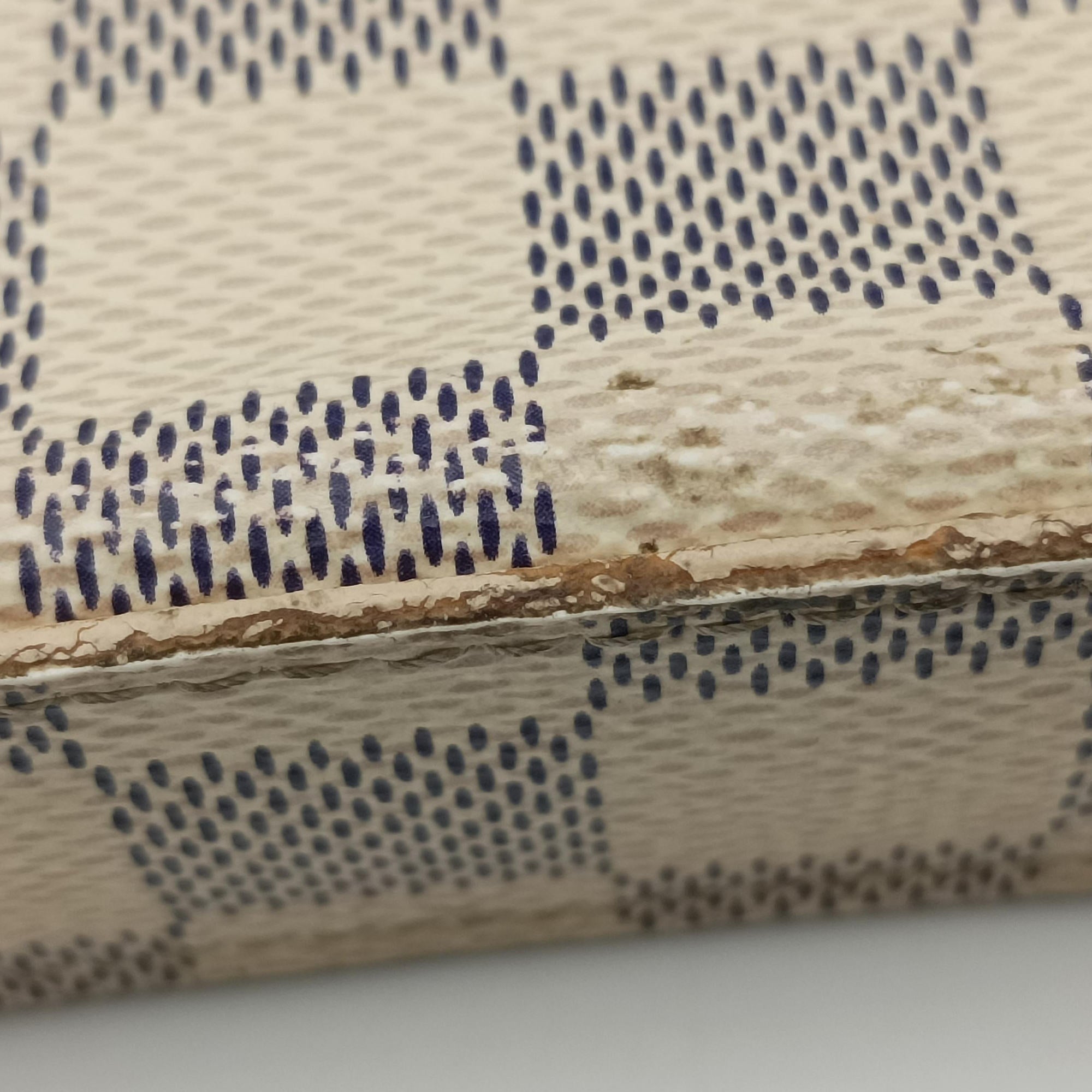 Secondhand Louis Vuitton Pochette FeLICIE Azur Damier Canvas N63106 shoulderbag | stylenewstar